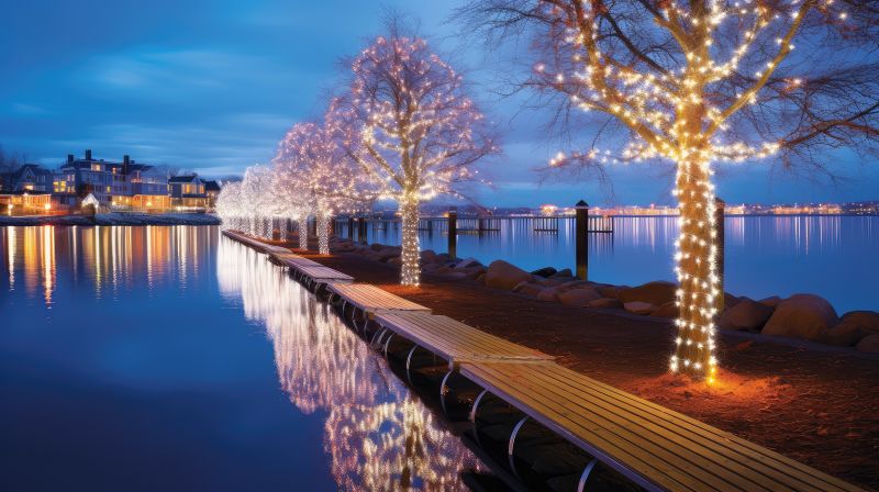 Tree Cablings in Winter